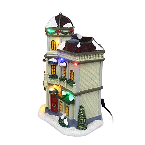 Lighted Musical Christmas Village Collectible Houses U181
