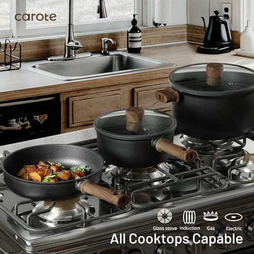 Nonstick Pots and Pans Set, 16-Piece Induction Cookware Z4255