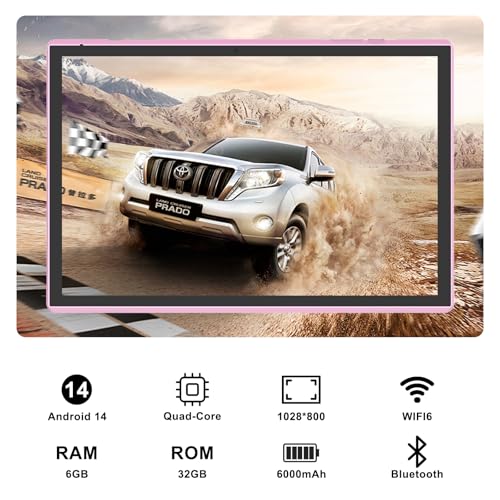 Tablet 10 Inch with Keyboard, Mouse, Case, Stylus, 8GB RAM 64GB ROM N8168