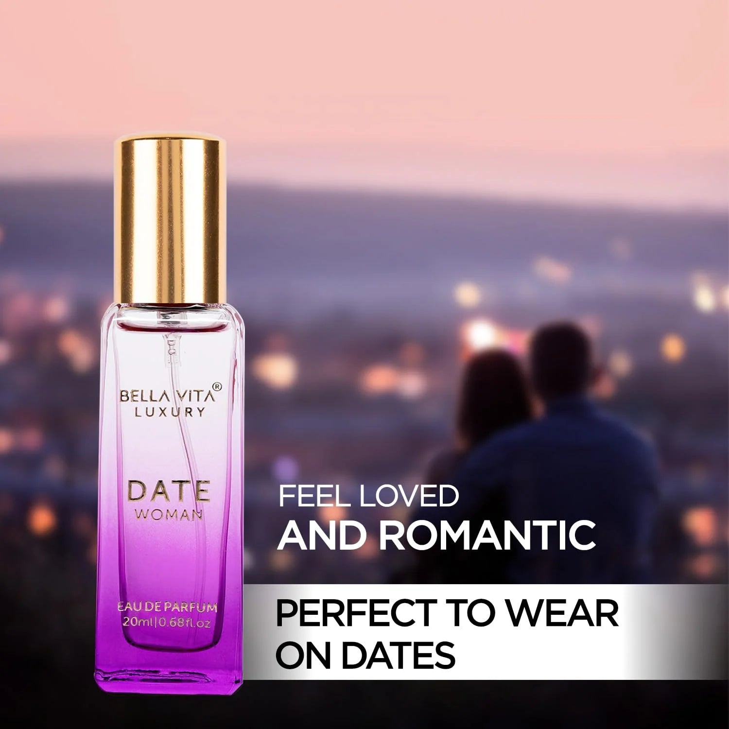 Luxury Date Eau De Parfum for Women, Fruity & Spicy, 20ml L344