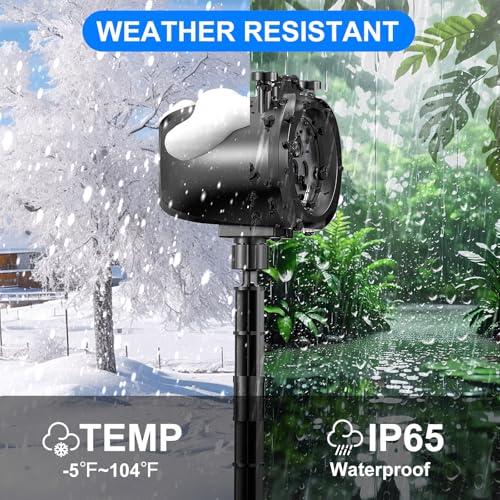 Christmas Laser Projector Light Outdoor, RGB Firefly Moving Lights, IP65 Waterproof for Garden Yard Party B711