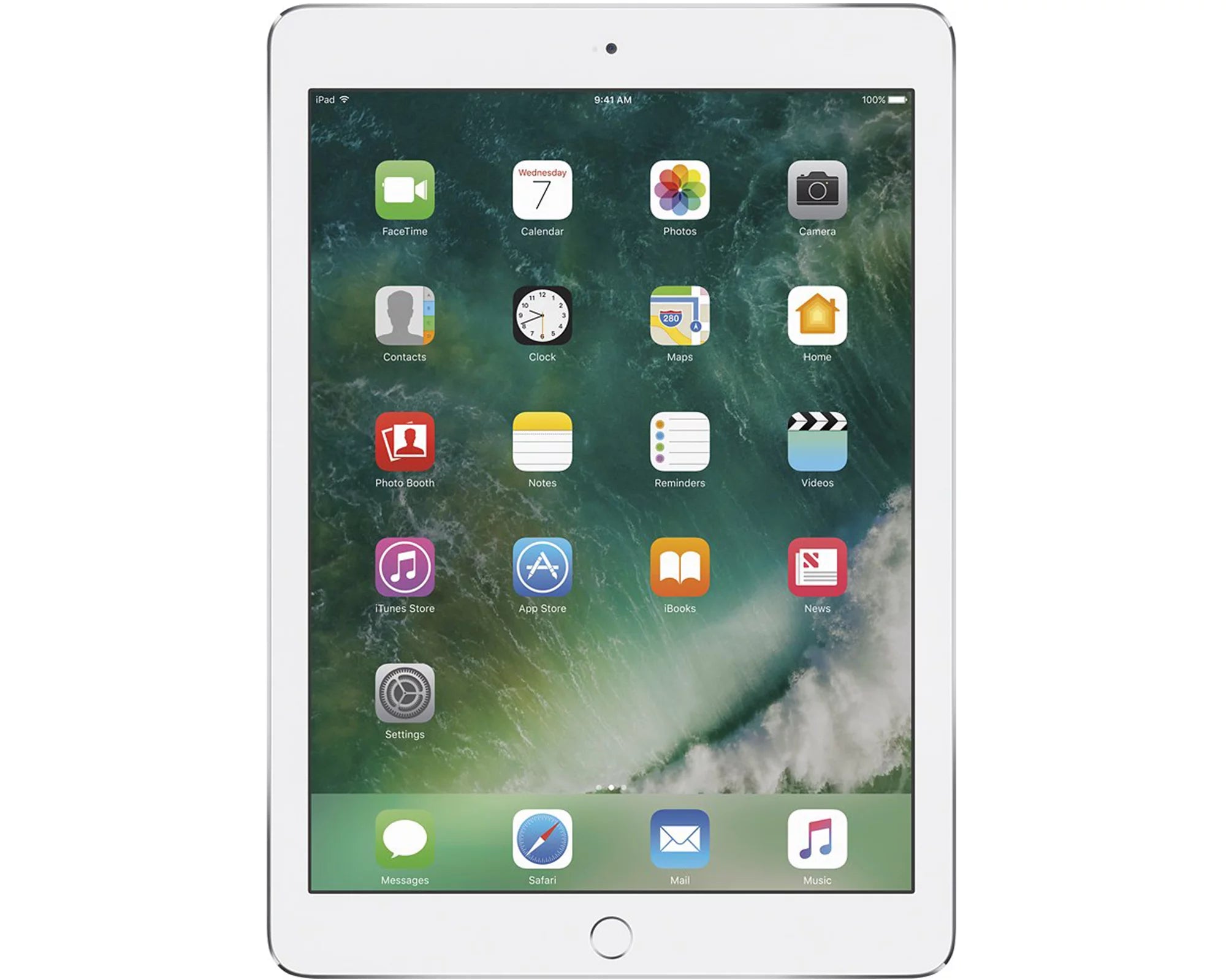 iPad Air 2 9.7-inch 128GB Wi-Fi Only with Bluetooth Earbuds, Case and Charger F1388