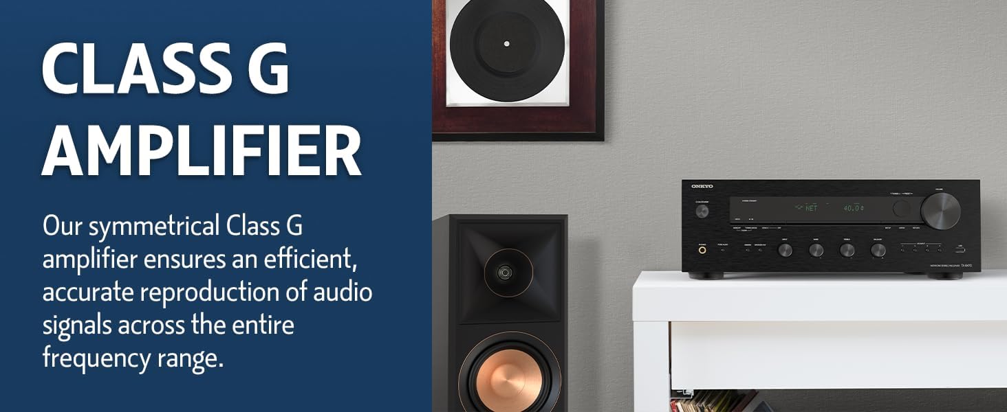 2 Channel Stereo Receiver with Wi-Fi and Bluetooth F5817