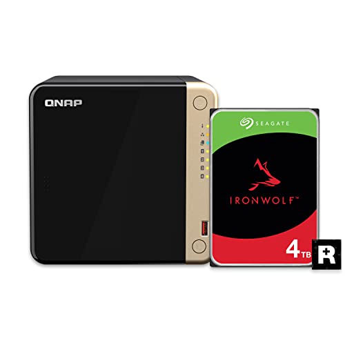4 Bay Desktop NAS with Intel Celeron Quad-core Processor and Dual 2.5GbE S510