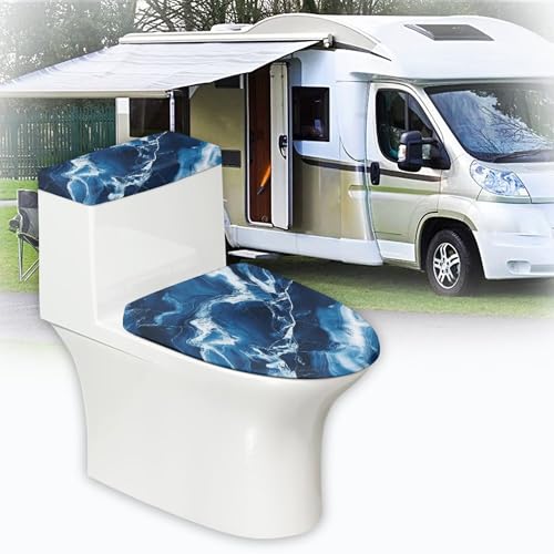 Christmas Toilet Lid and Tank Cover Set for Bathroom Decor K51670