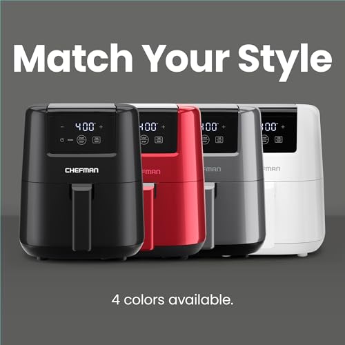 2 Qt Mini Air Fryer with Digital Timer and Nonstick Basket K944