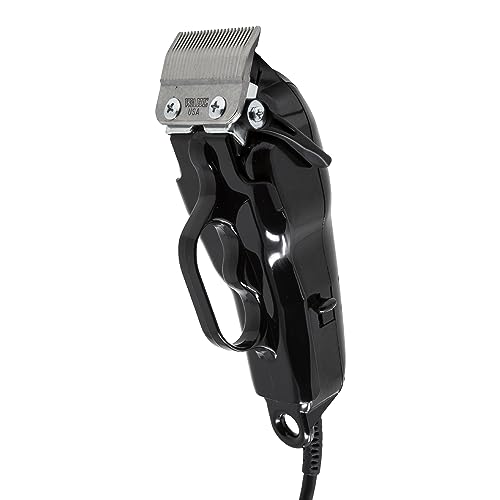 Professional Corded Hair Clipper with 8 Guide Combs U2015