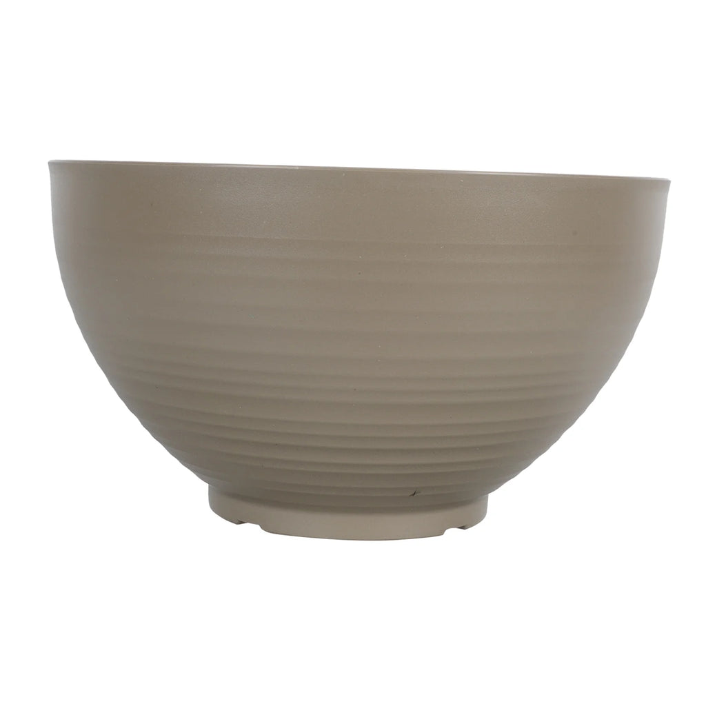 Terrarium Faux Stone Flower Pot 30x16.9cm Khaki W980140