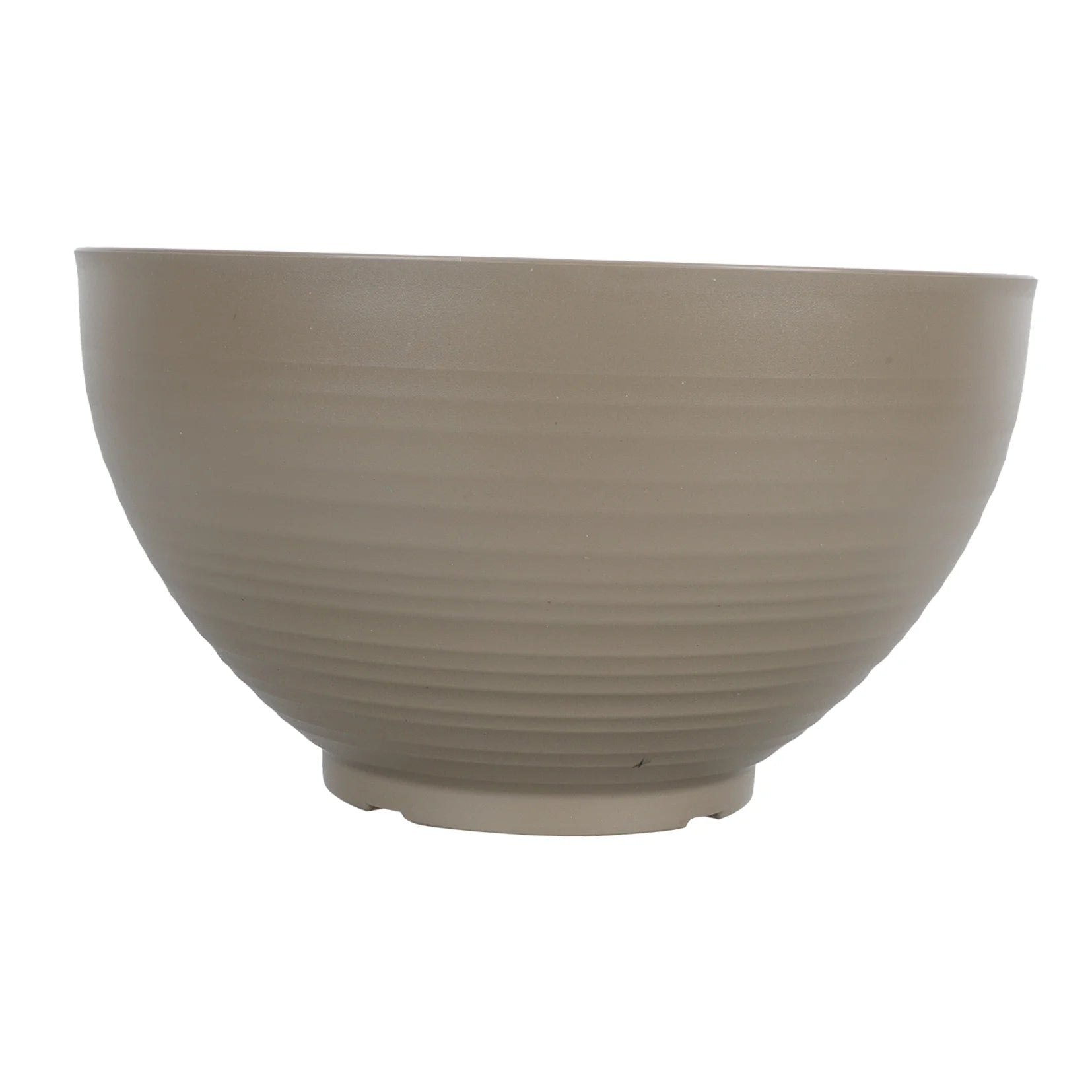 Terrarium Faux Stone Flower Pot 30x16.9cm Khaki W980140