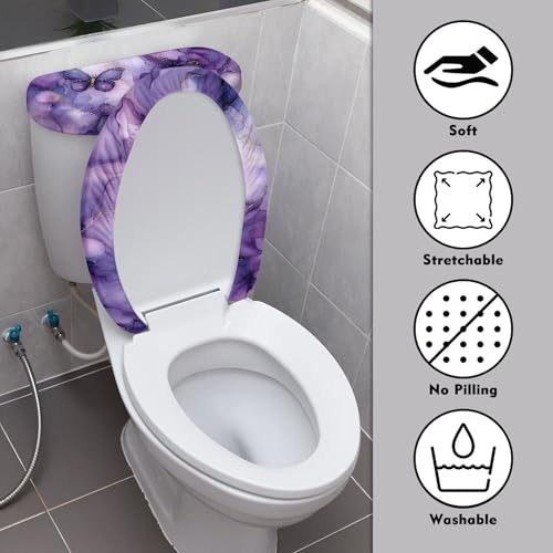 Christmas Toilet Lid and Tank Cover Set for Bathroom Decor K51670
