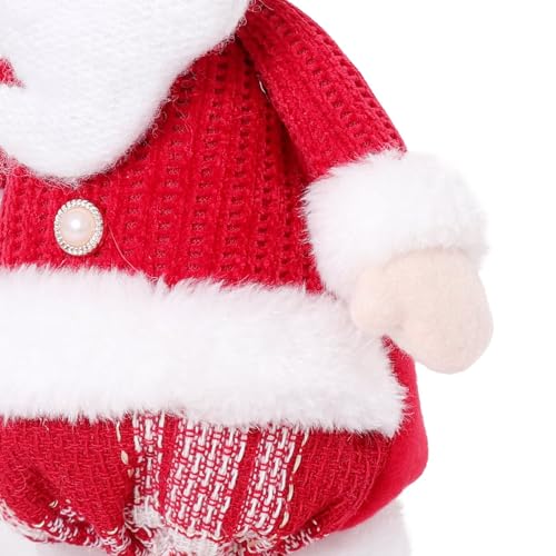 Red & White Singing Dancing Santa Claus Holiday Home Decoration H458