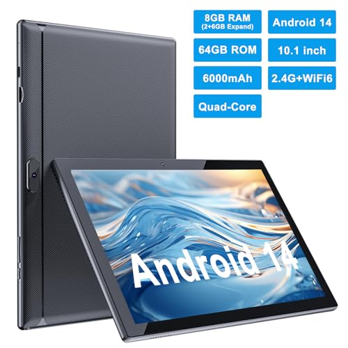 Tablet 10 Inch with Keyboard, 8GB RAM 64GB ROM K6429