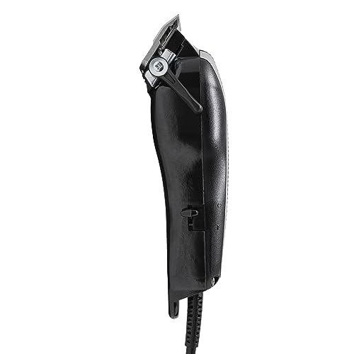 Professional Corded Hair Clipper with 8 Guide Combs U2015