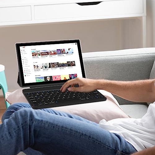 Tablet 10 Inch with Keyboard, Mouse, Case, Stylus, 8GB RAM 64GB ROM N8168
