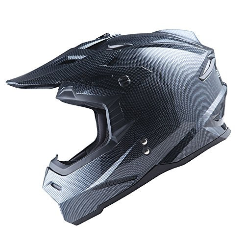 Adult Motocross Helmet Full Face Racing Style Matt Black D9788