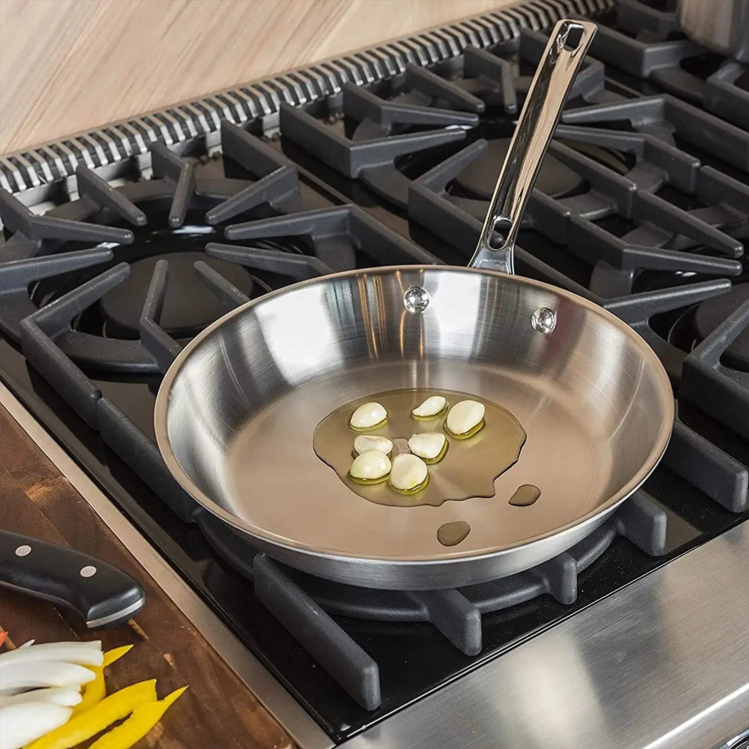 5-Ply Stainless Steel Cookware Set 10 Piece E96958