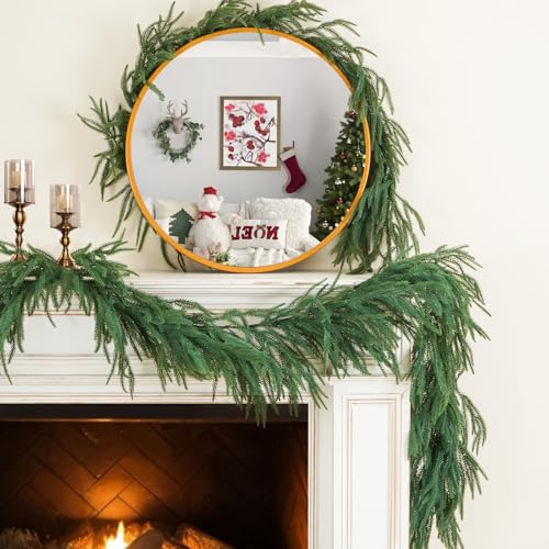 Artificial Norfolk Pine Garland 9FT for Christmas Decor K521114