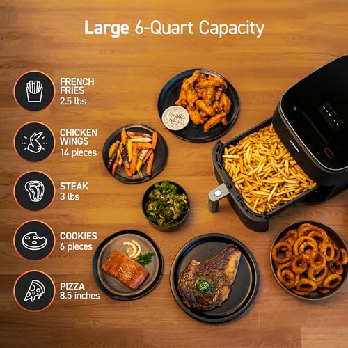 Air Fryer 6-Qt, Roast, Bake, Broil, Reheat K2577