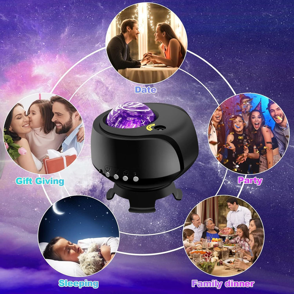 Galaxy Lights Projector with Changing Nebula Shapes K578718
