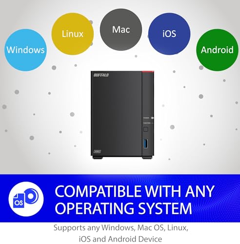 4TB 1-Bay NAS Network Attached Storage with HDD Included A8862