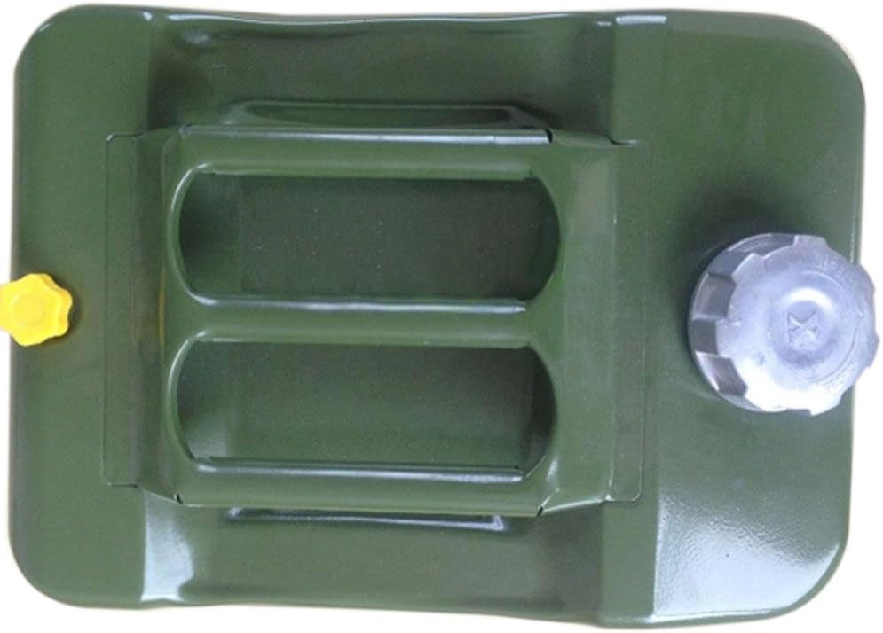 20 Liter (5 Gallon) Gas Can with Flexible Spout, Portable Steel Fuel Tank T6733