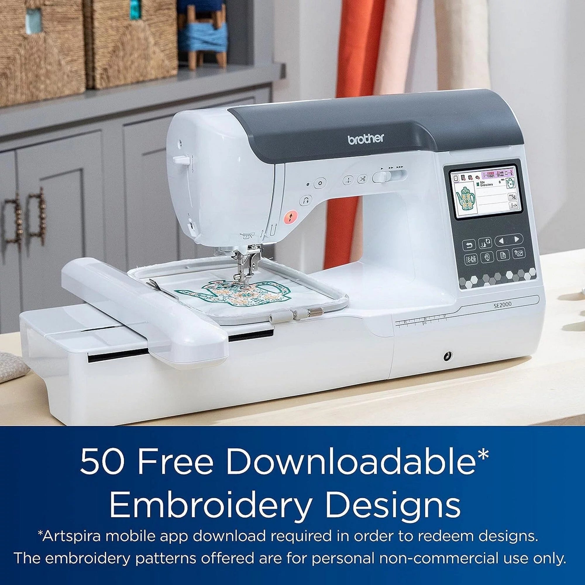 Sewing & Embroidery Machine with Deluxe Bundle G59381