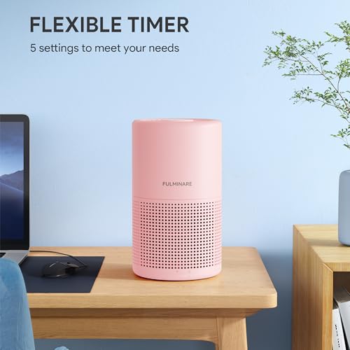 H13 True HEPA Air Purifier for Bedroom, Quiet with Night Light V933