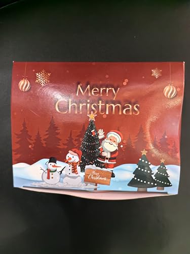 Mini Christmas Tree with Lights, 4 Pack Tabletop LED Decor X725022