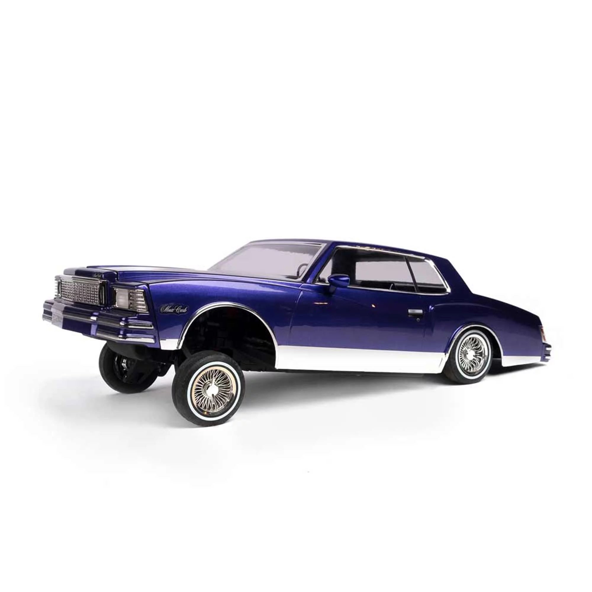 1/10 1979 Chevrolet Monte Carlo Lowrider RTR Purple On-Road RC Car T359