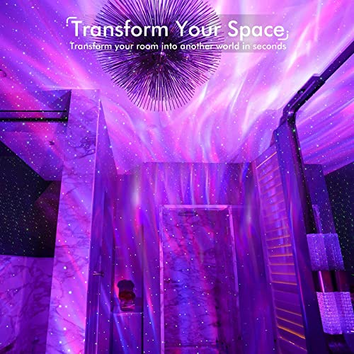 Galaxy Projector with Bluetooth Speaker and White Noise for Bedroom P99664