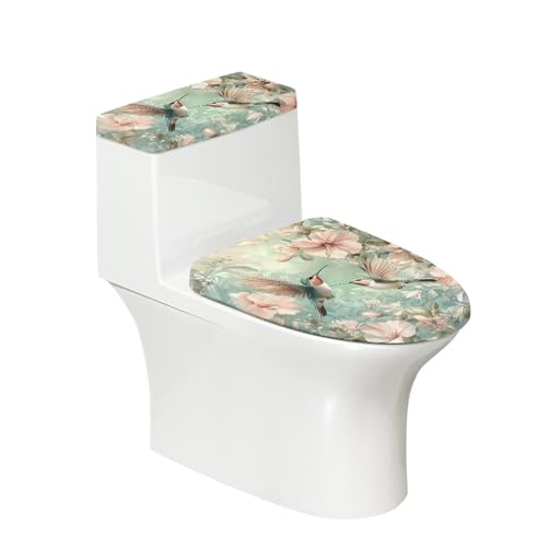 Christmas Toilet Lid and Tank Cover Set for Bathroom Decor K51670