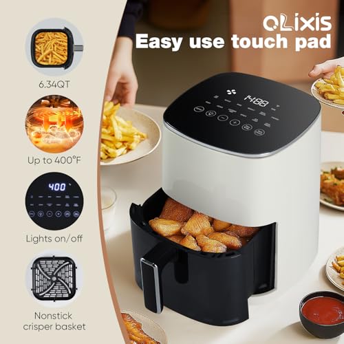 Air Fryer 6 Quart with Window, 12-in-1 Cooking Functions B62299