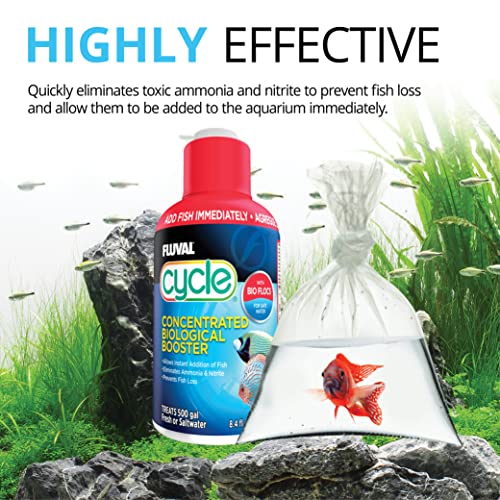 Aquarium Water Treatment Biological Enhancer, 8.4 Oz. L9949
