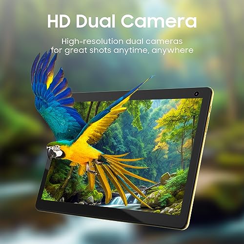 Tablet 10 inch Android 14, Quad Core, 32GB Storage, 6GB RAM, Black R87282