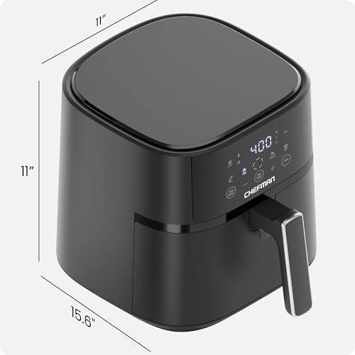 Air Fryer 6 QT Compact with Touchscreen and Nonstick Basket P678
