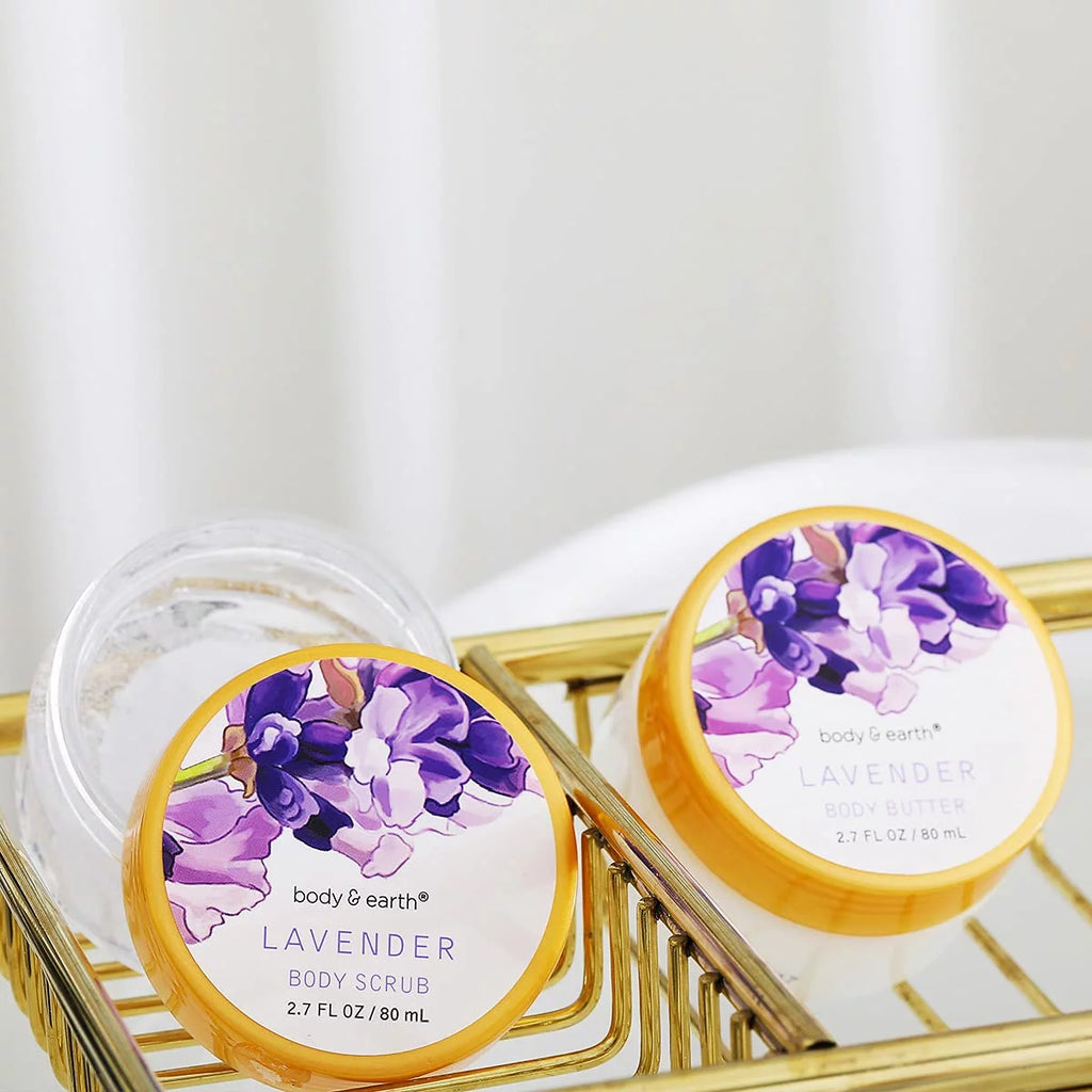 Lavender Bath Gift Set for Women, 11 Pieces K47254