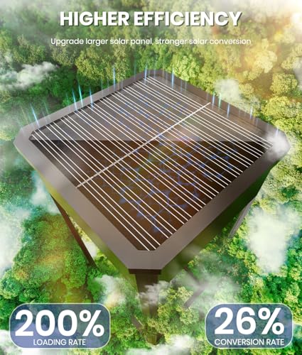 Solar Pathway Lights Outdoor, IP65 Waterproof, Auto On/Off for Yard Path A4634