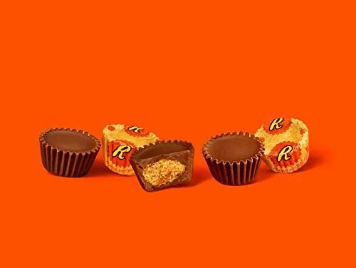 Mini Peanut Butter Cups - 4 Pound Bag - Individually Wrapped Chocolates S844