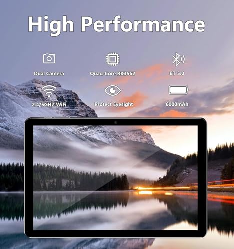 10 Inch Tablet with Keyboard Mouse, 6GB RAM 64GB ROM, IPS Touch Screen O15451