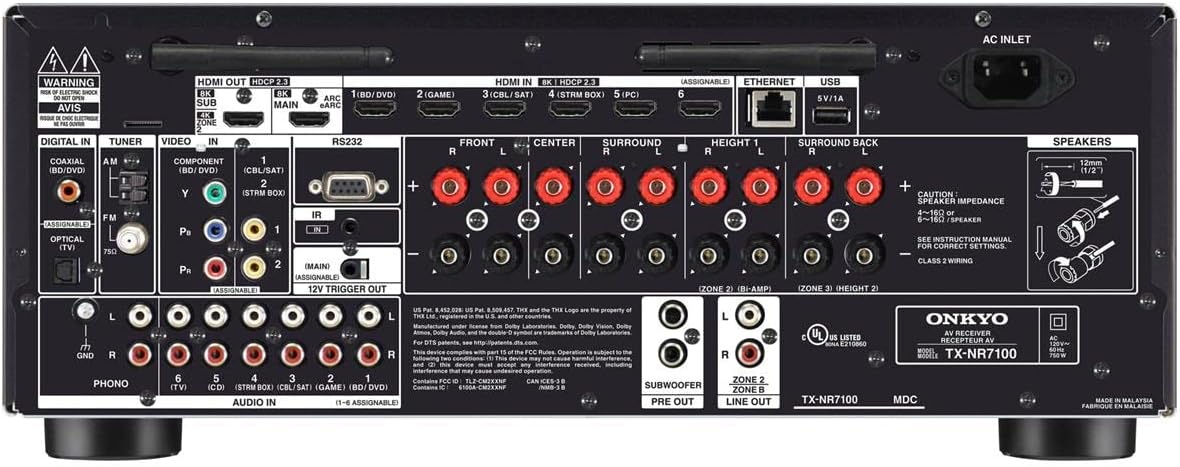 9.2-Channel THX Certified AV Receiver B736