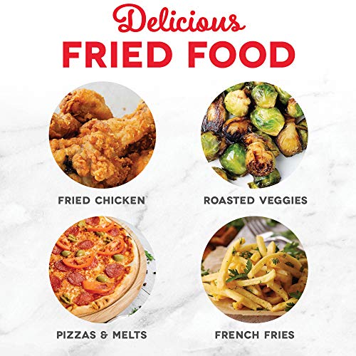 Electric Air Fryer Oven, 2.6 Qt., Grey, Compact Digital, Auto Shut Off S650981
