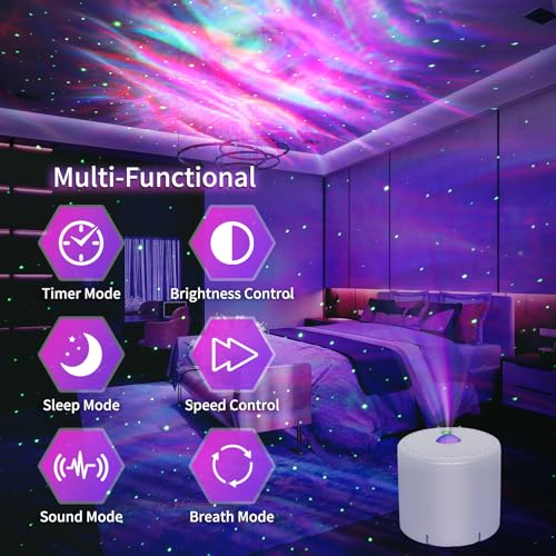Christmas Laser Projector Lights Outdoor, Red and Green Stars, IP65 Waterproof V836077