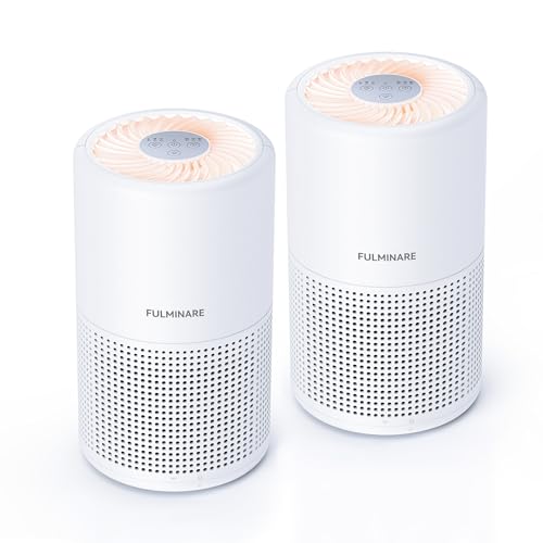 H13 True HEPA Air Purifier for Bedroom, Quiet with Night Light V933