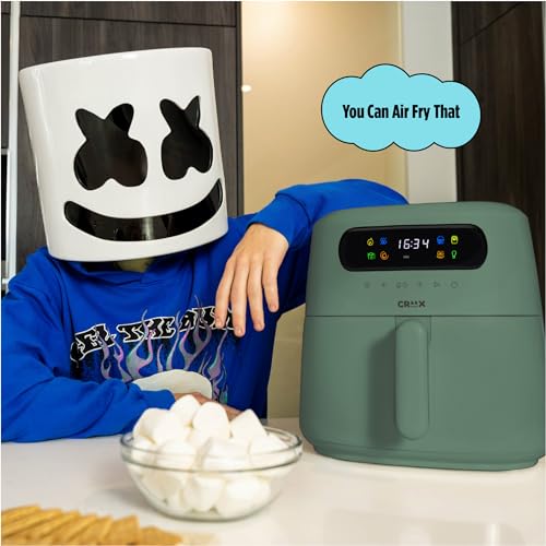8 QT Digital Air Fryer with Touch Screen, Timer and Auto Shut-off, Lavender L33592
