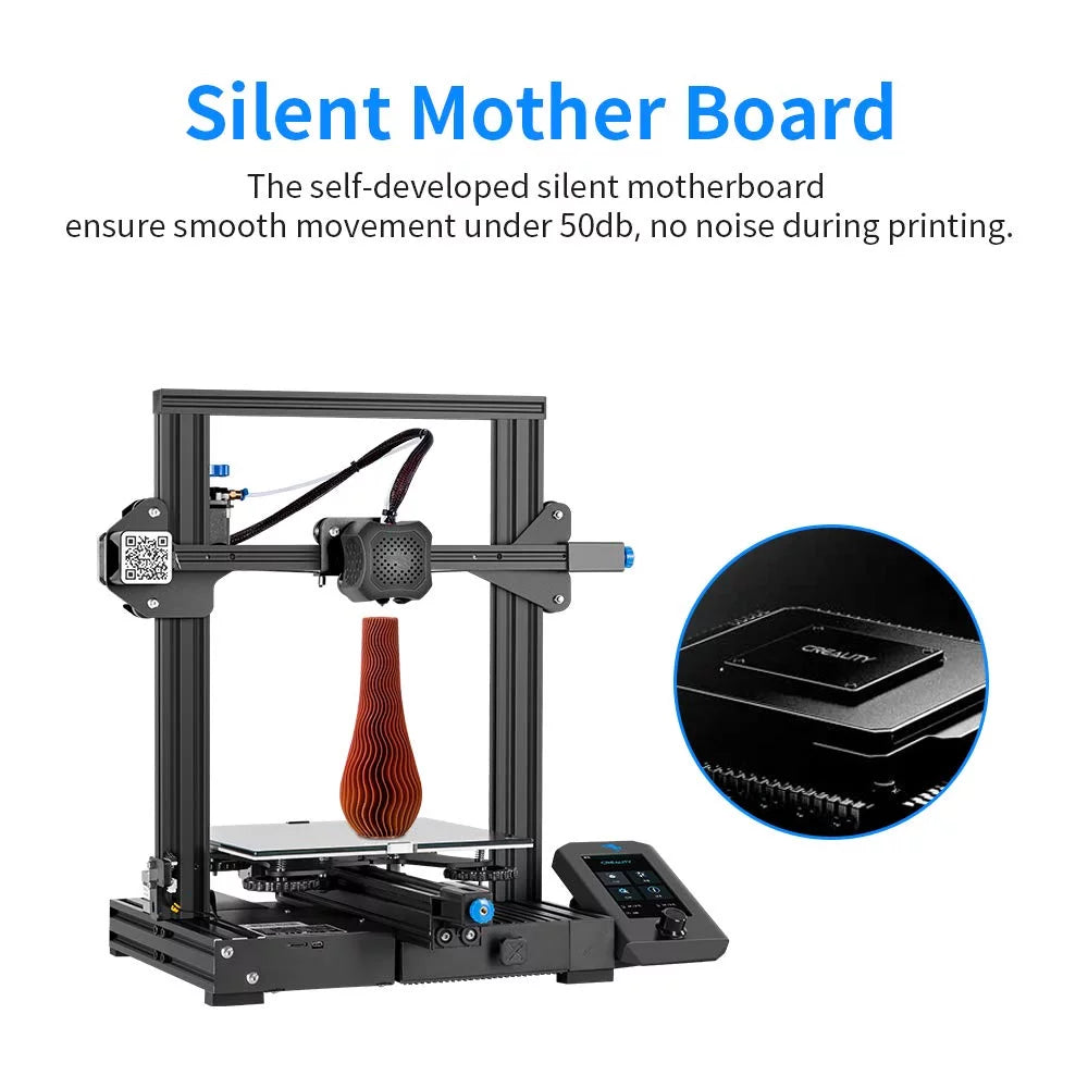 3D Printer 220x220x250mm Aluminum U52607