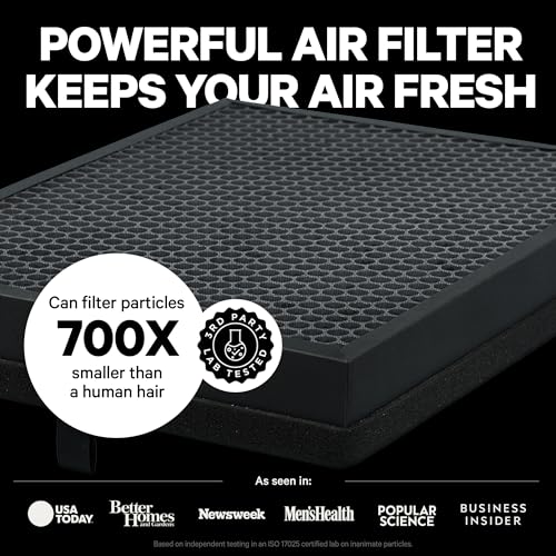 HEPA Air Purifier for Large Rooms, Quiet Air Filter for Bedroom L817