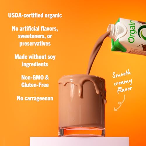 Organic Nutritional Protein Shake, Creamy Chocolate Fudge, 16g Whey Protein, 11 Fl Oz (12 Pack) A132724