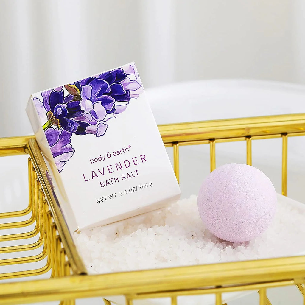 Lavender Bath Gift Set for Women, 11 Pieces K47254