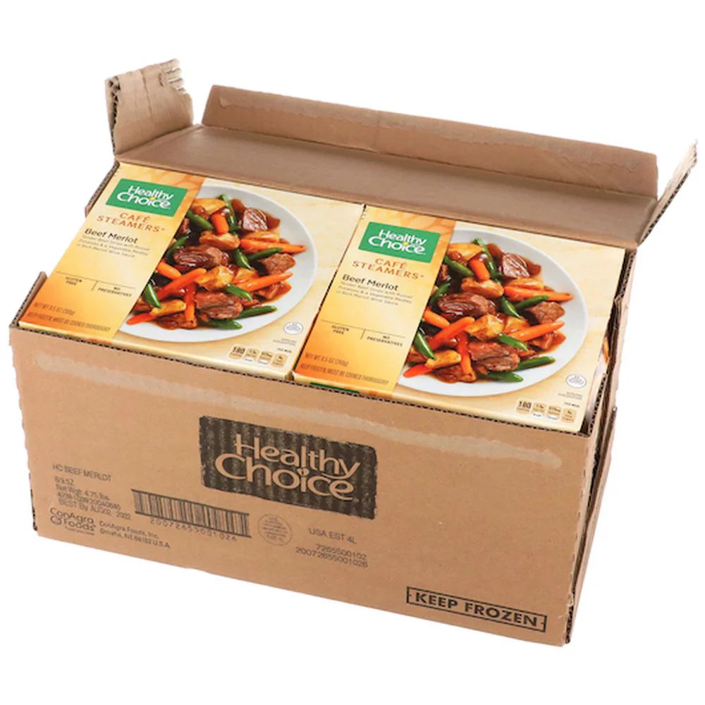 Beef Merlot Frozen Meal, 9.5 oz, 8-Pack C1719