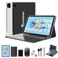 Android Tablet 10.1 Inch, 16GB RAM 128GB ROM, 2 in 1 with Keyboard Mouse Pen H3534